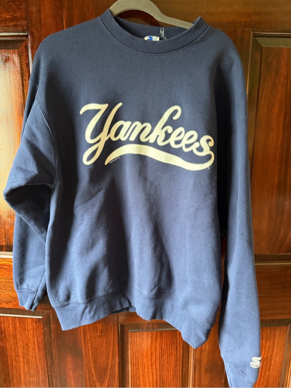 Started Yankee Navy Crewneck Sweatshirt